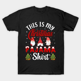 This Is My Christmas Pajama Shirt T-Shirt